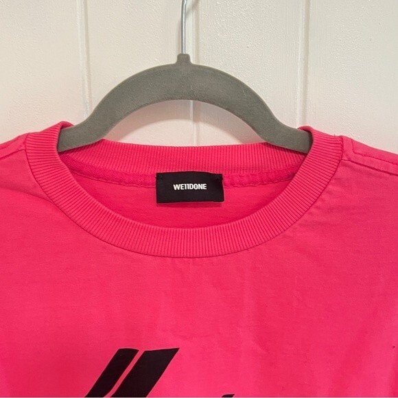 We11Done Oversized Logo Print T-shirt - Picture 6 of 13